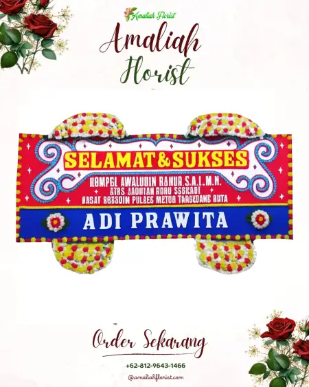 Papan Bunga Ucapan Selamat Titeue